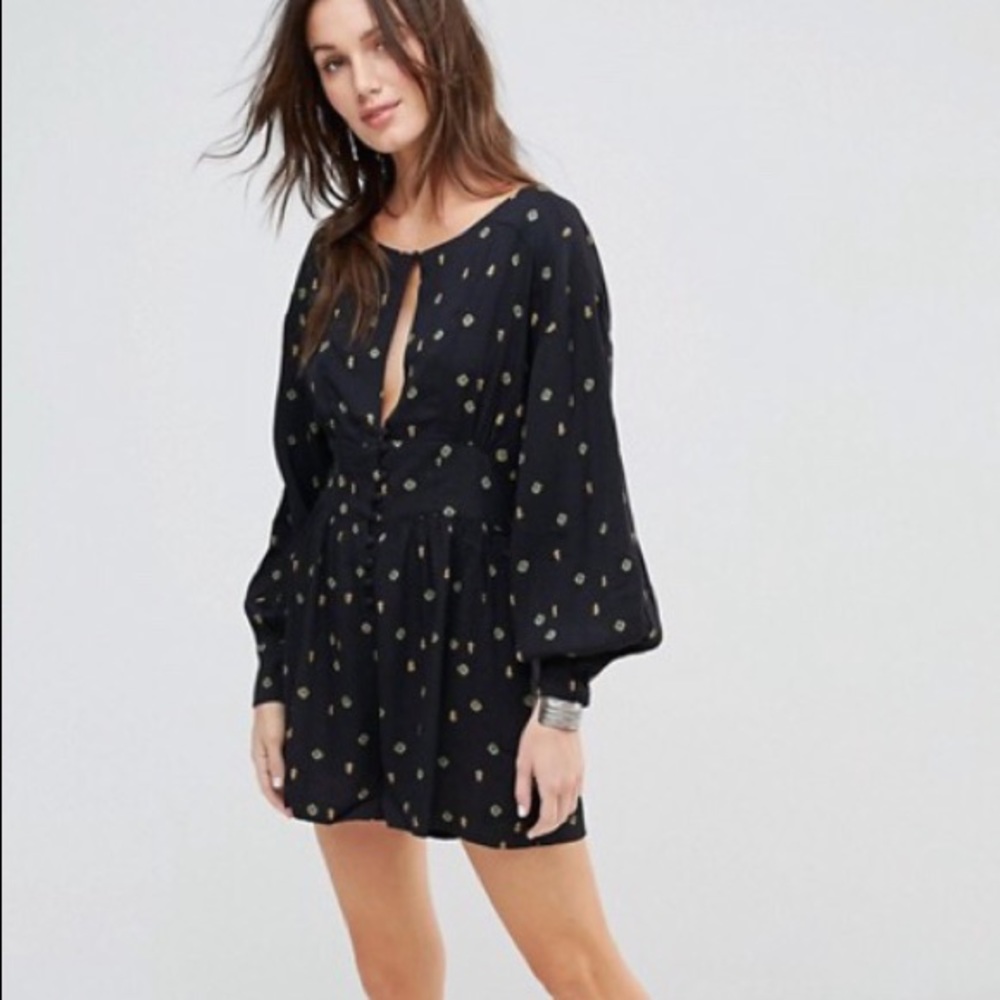 Free People Romper Size S Retail $198